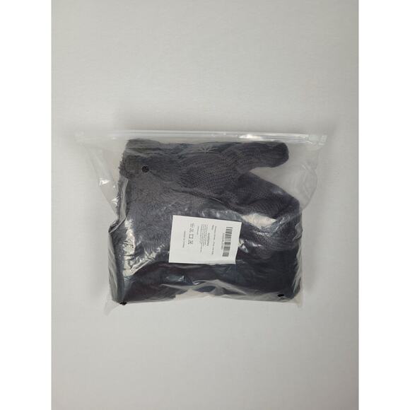 (2) Pairs Of Womens Mittens Winter Knit Fleece Gloves Mittens Cold Weather - Picture 6 of 6